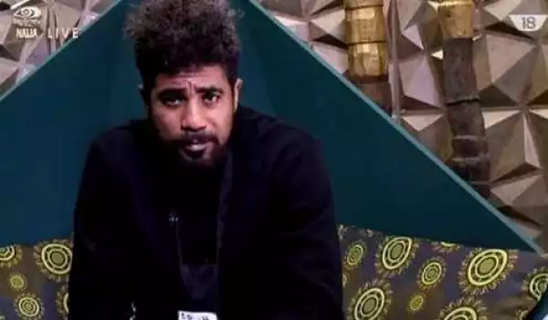 #BBNaija: Thin Tall Tony rejects call from home and twitter reacts
